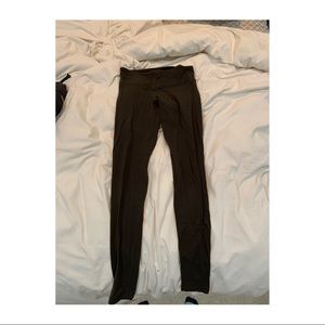 GREEN lulu lemon leggings size 6